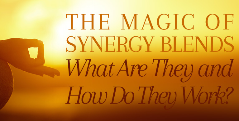THE MAGIC OF SYNERGY BLENDS