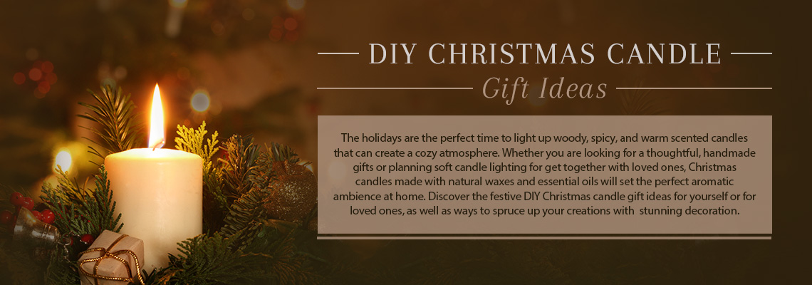 The holidays are the perfect time to light cozy and warm candles that are scented with the earthy, spicy, and sweet aromas of Christmas. Discover festive and aromatic candle recipes, as well as unique decorations that are sure to bedazzle any home.