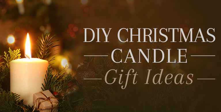 DIY CHRISTMAS CANDLE GIFT IDEAS