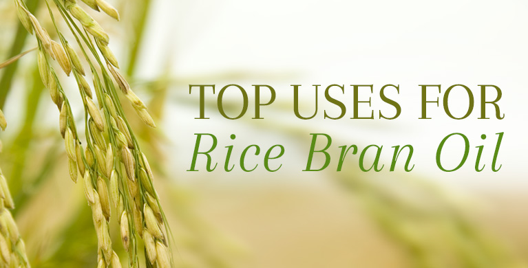 TOP USES FOR RICE BRAN OIL