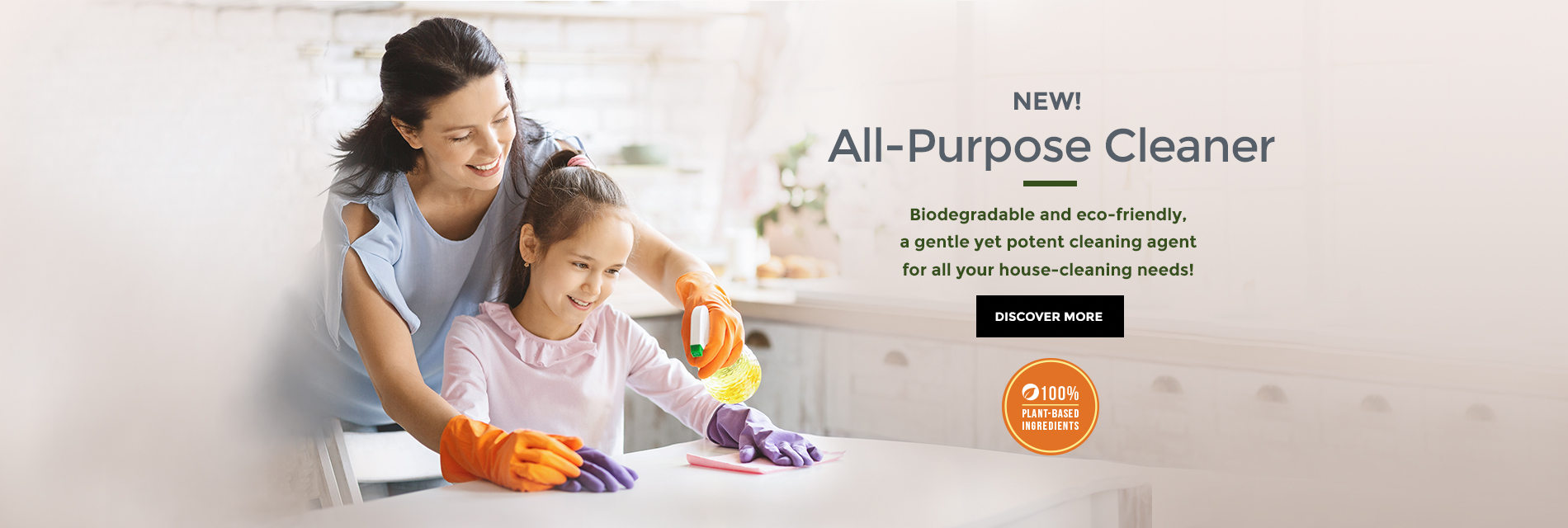 Biodegradable and Eco-friendly All-Purpose Cleaner