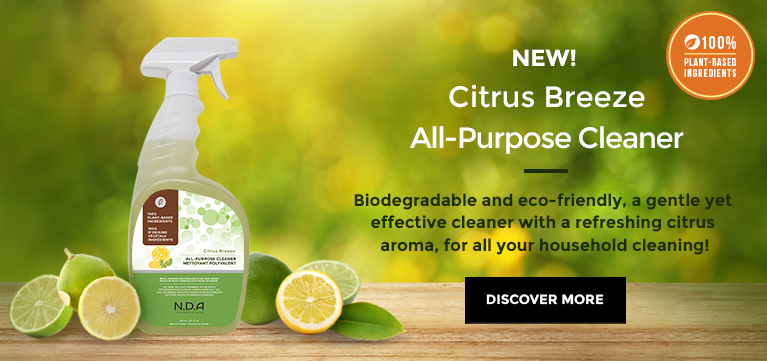 Biodegradable and Eco-friendly Citrus Breeze All-Purpose Cleaner
