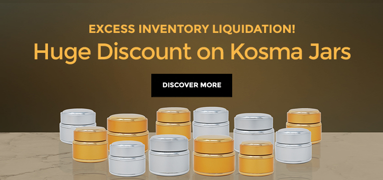 Kosma Gold and Silver Jars At 40% OFF