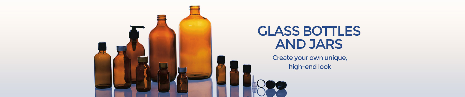 Glass Bottles & Jars from New Directions Aromatics