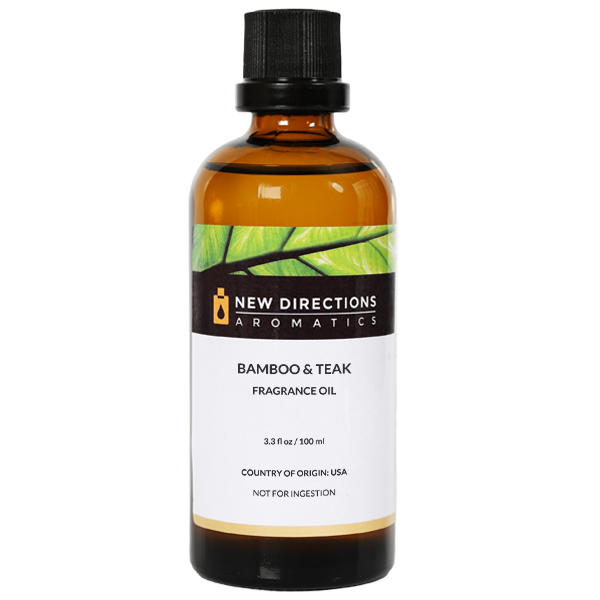 Bamboo & Teak Fragrance Oil bottle
