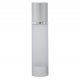 Airless Atomizer Refillable (Frosted Bottle with Silver Matte Base & Cap)